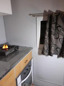 Dapur atau dapur kecil di Experiencia la Rinconada