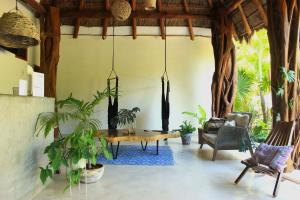 Posezení v ubytování Tierra Mia Boutique Hotel