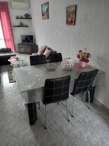 Posezení v ubytování Apartments Makaus