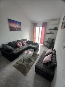 Posezení v ubytování Apartments Makaus