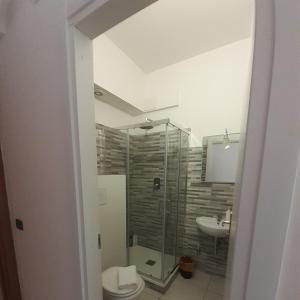 Koupelna v ubytování B&B 30 mt dal Duomo