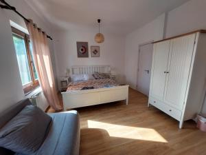 Voodi või voodid majutusasutuse Che Private Rooms Banovci toas