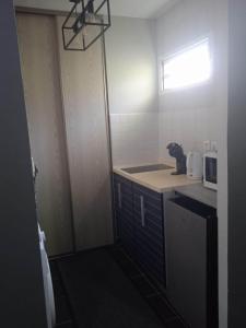 Η κουζίνα ή μικρή κουζίνα στο Les clés du sud sauvage