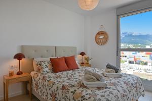 Posteľ alebo postele v izbe v ubytovaní Marina Real Apartments by NRAS