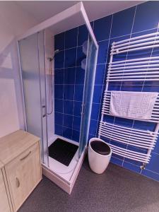 Koupelna v ubytování Vila Anna Wellness
