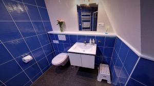 Koupelna v ubytování Vila Anna Wellness