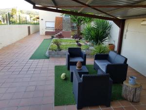 Гостиная зона в Casa en entorno rural cerca de la playa