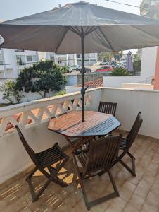 Apartamento Casa Aurora tesisinde bir balkon veya teras