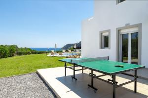 Naturlandskabet i nærheden af villaen