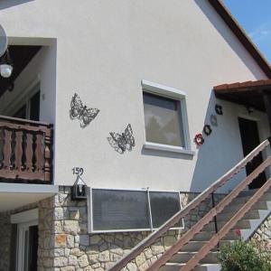 Balkón nebo terasa v ubytování Belle Vue
