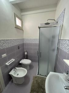 Koupelna v ubytování B & B Da Rosa