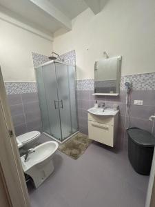 Koupelna v ubytování B & B Da Rosa