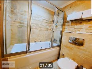 Koupelna v ubytování Alanya gold city hotel main building 3 bedroom apartment