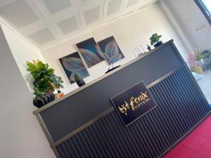 Vstupní hala nebo recepce v ubytování Fenix loft + 37 fotografií
