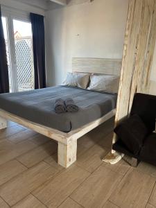 Postel nebo postele na pokoji v ubytování Appartamento confortevole