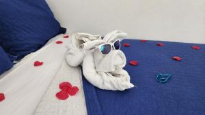 Tempat tidur dalam kamar di Caribbean Dream Vacation Property CD4