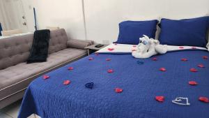 Tempat tidur dalam kamar di Caribbean Dream Vacation Property CD4