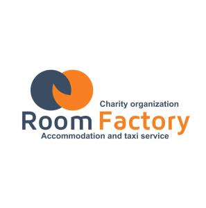 logotipo de alojamiento en fábrica de habitaciones y servicio de taxi en Room Factory Hotels sam en Sām