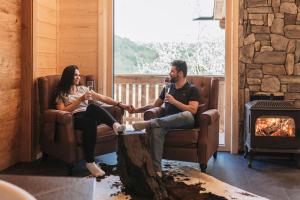 入住Romantikchalet Fuchsbau的客人