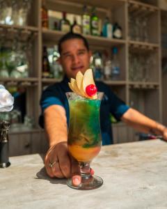 Getränke in der Unterkunft Villa Caprichosa Boutique Hotels