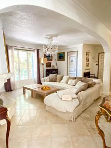 Posezení v ubytování Villa Daurus