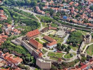 Letecký snímek ubytování Blue Moon Apartman
