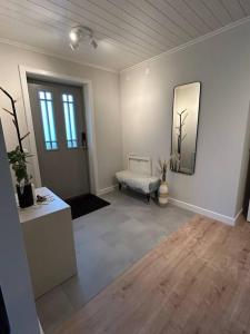 Koupelna v ubytování Ny lägenhet i Vesene