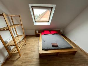 Двухъярусная кровать или двухъярусные кровати в номере Appartement Dôme