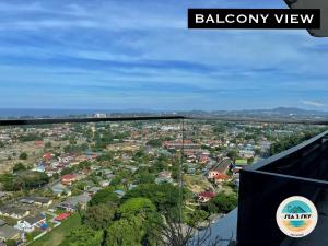 a view of a city from the top of a building at Sky2Sea Penthouse @ Icon Residences in Kuala Terengganu