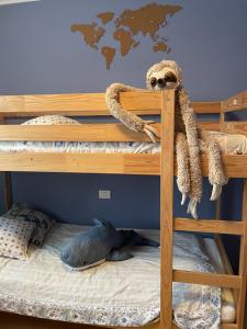 Ein Bett oder Betten in einem Zimmer der Unterkunft LunaSole Casa vacanza mare