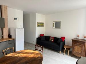 Kuchyň nebo kuchyňský kout v ubytování Appartement le saint Pierre
