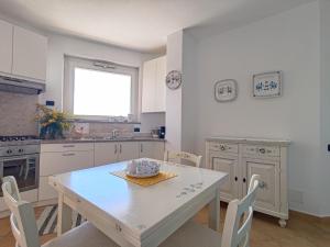 Kuchyň nebo kuchyňský kout v ubytování Splendida vista sul mare
