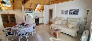 Kuchyň nebo kuchyňský kout v ubytování BaLoRo apartment