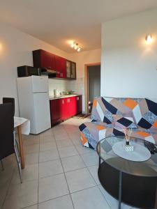 Kuchyň nebo kuchyňský kout v ubytování Apartments Bevanda