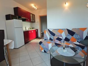 Kuchyň nebo kuchyňský kout v ubytování Apartments Bevanda