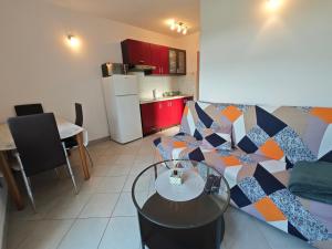 Kuchyň nebo kuchyňský kout v ubytování Apartments Bevanda