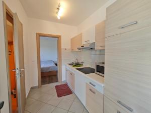 Kuchyň nebo kuchyňský kout v ubytování Apartments Bevanda