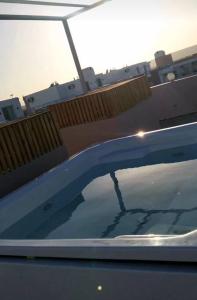 a close up of a swimming pool at Úplně nový apartmán v Tropical resort in Hurghada