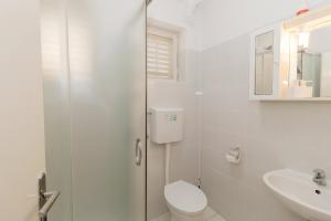 Koupelna v ubytování Rooms and apartments PALMA B&B