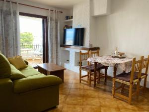 TV a/nebo společenská místnost v ubytování Apartamento Bellavista IV