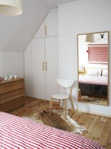 Una cama o camas en una habitación de Villa Dorota