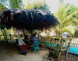 Raja Ampat Sandy Guest House外面的花园