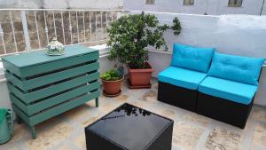 A seating area at Il Rifugio Sul Mare