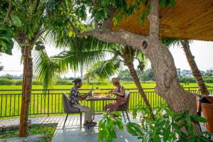 Zahrada ubytování Sunkised Paddy Hoi An Villa