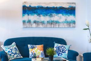 Гостиная зона в Playa Apartamento Frente al mar