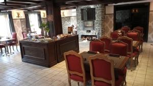 Posezení v ubytování Auberge de Bouvignes