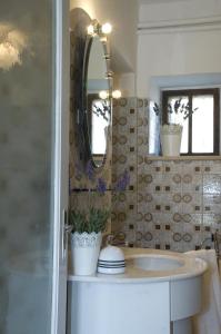 Koupelna v ubytování Il Cortile Della Nonna