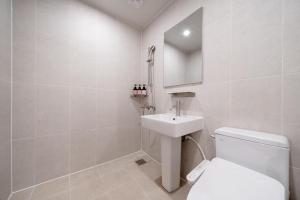Aank Hotel Cheongju Uam 2nd的一间浴室