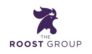 een logo voor de root-groep bij The Roost Group - 29 Guests - Two Luxury Barns in Gravesend