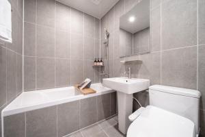 Aank Hotel Cheongju Uam 2nd的一间浴室